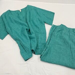 Eileen Fisher Organic Linen Set